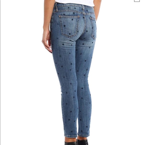 Current Elliot Jeans Star Print Ankle Skinnies - Picture 3 of 8